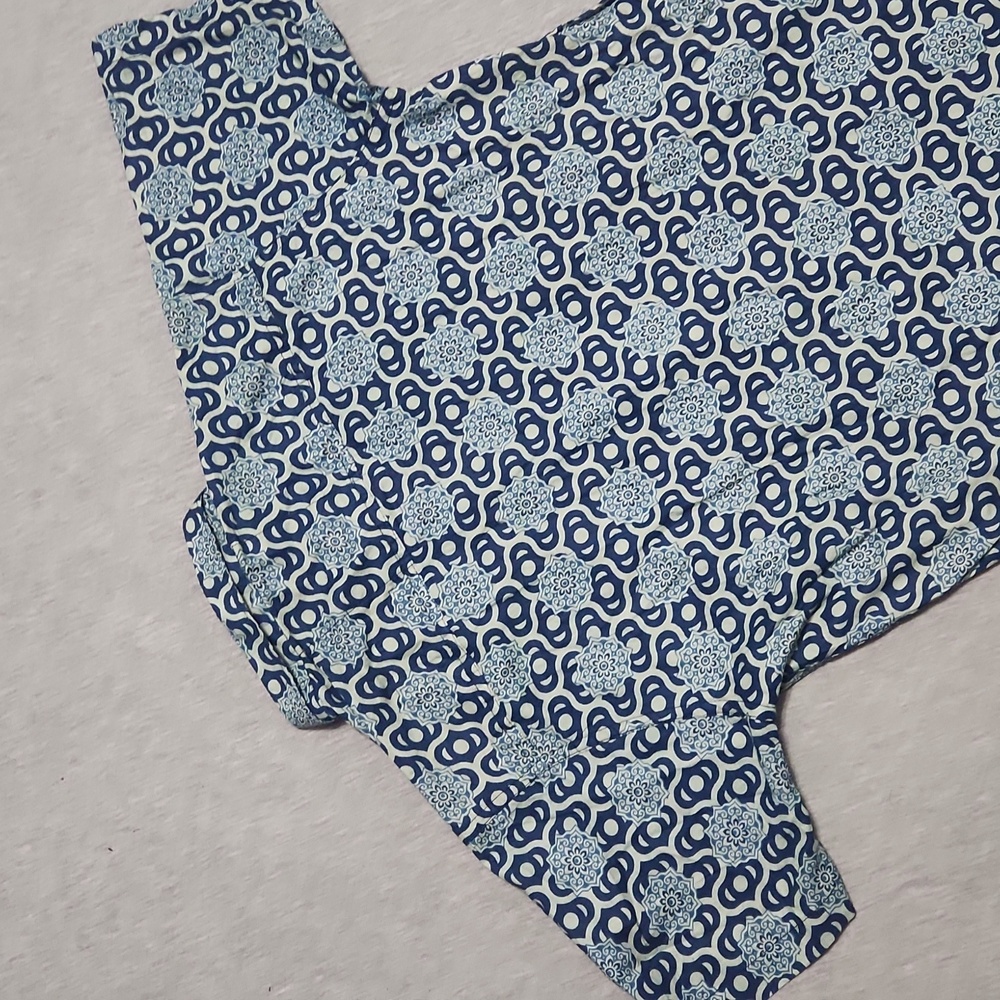 Handmade Indian Casual Collared Button-Down Printed Cotton Summer Shirt - Picture 5 of 12